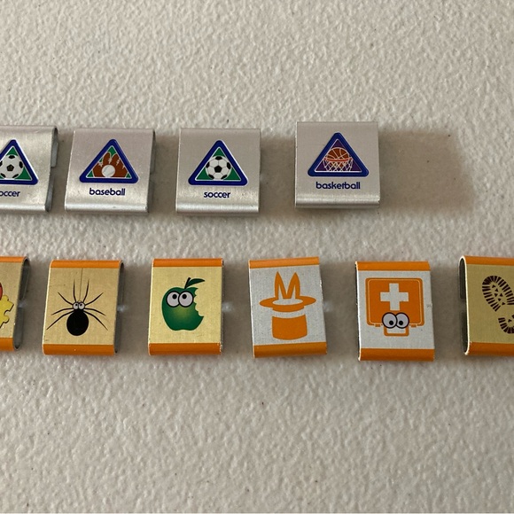 Lot 10 Vintage Boy Scouts of America Metal Belt Slide Loops Achievement Awards